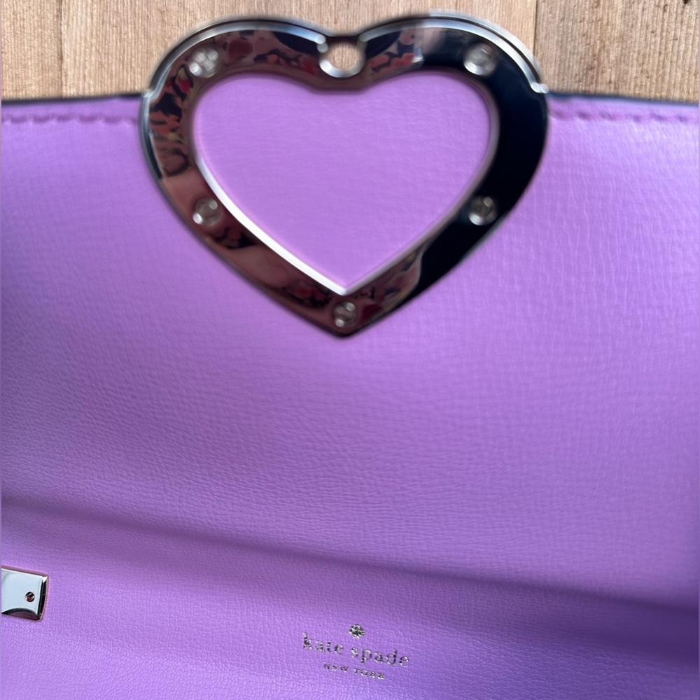 NWT! Kate ♠️ RARE!! SALE!!!!! Robyn Exotic Crossbody Saddle Bag - Picture 7 of 11